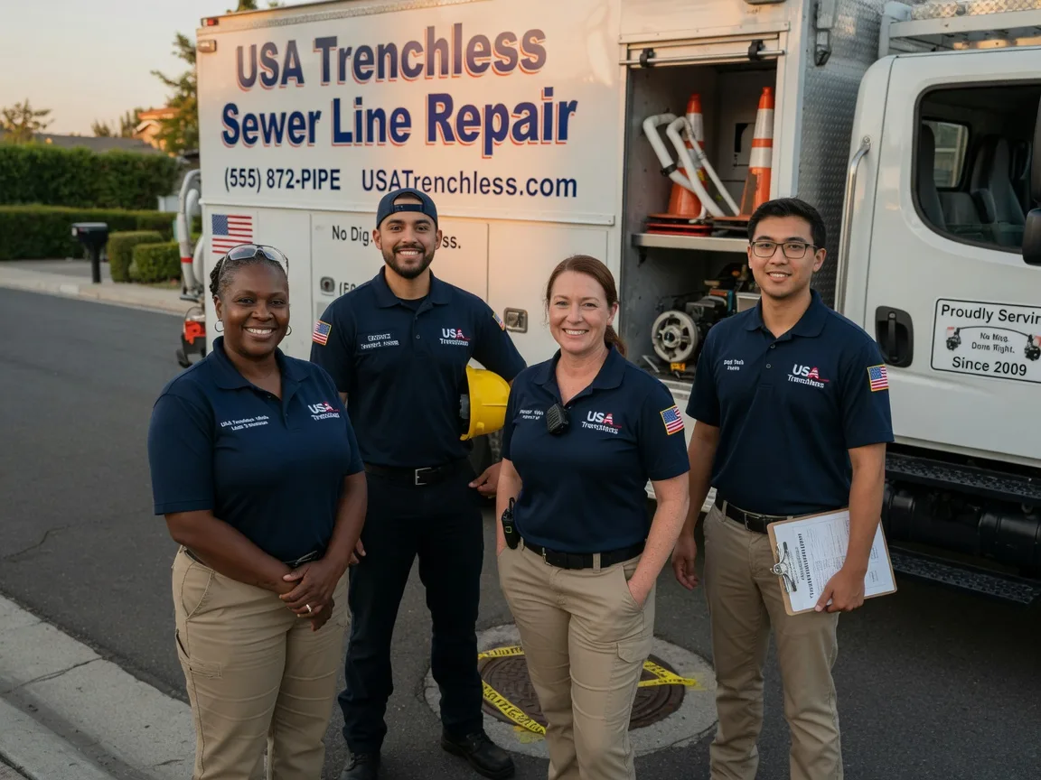 Sewer Line Repair company in Farmersville, OH